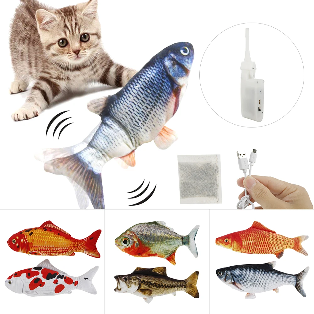 2PCS Pet Cat Toy USB Charging Simulation Electric Moving Floppy Fish Cats Toy Toys Interactive Electric Dog Pet Toy Dropshipping
2PCS Pet Cat Toy USB Charging Simulation Electric Moving Floppy Fish Cats Toy Toys Interactive Electric Dog Pet Toy Dropshipping