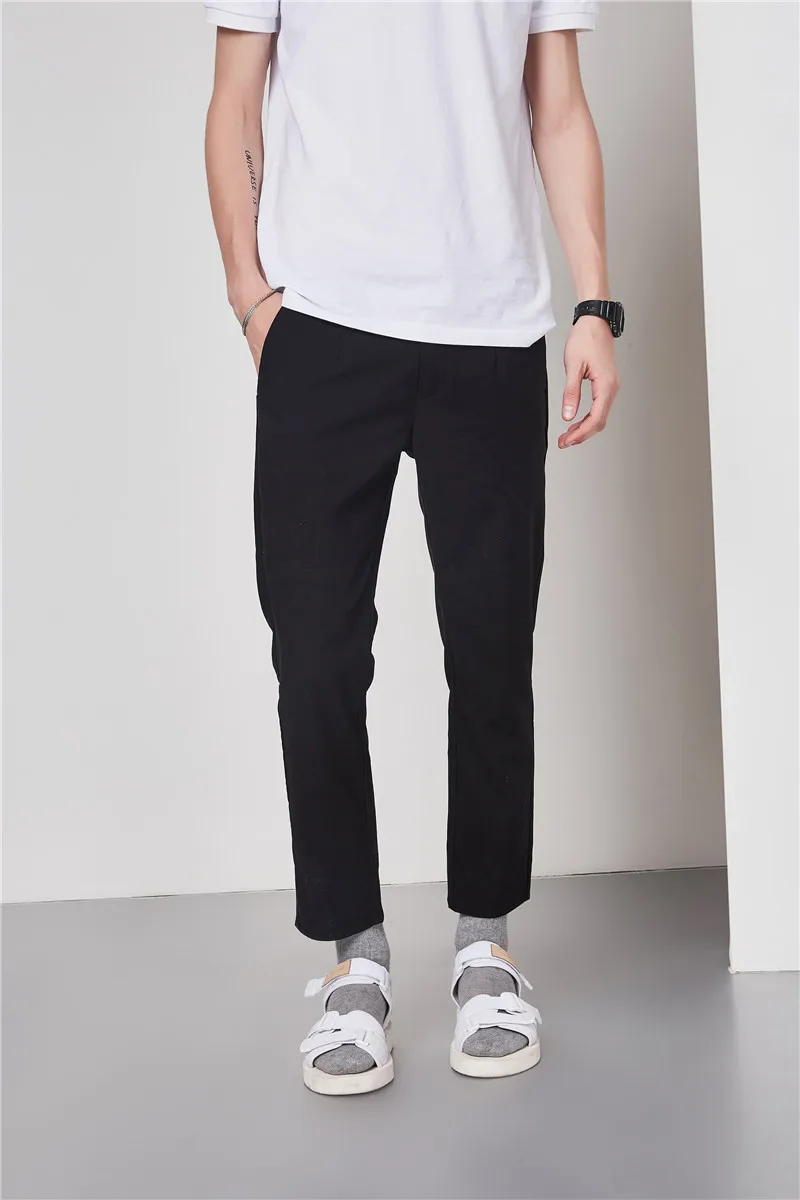 Fairwhale 2020 spring/summer man's casual ankle length pants new faision Korean style
Fairwhale 2020 spring/summer man's casual ankle length pants new faision Korean style