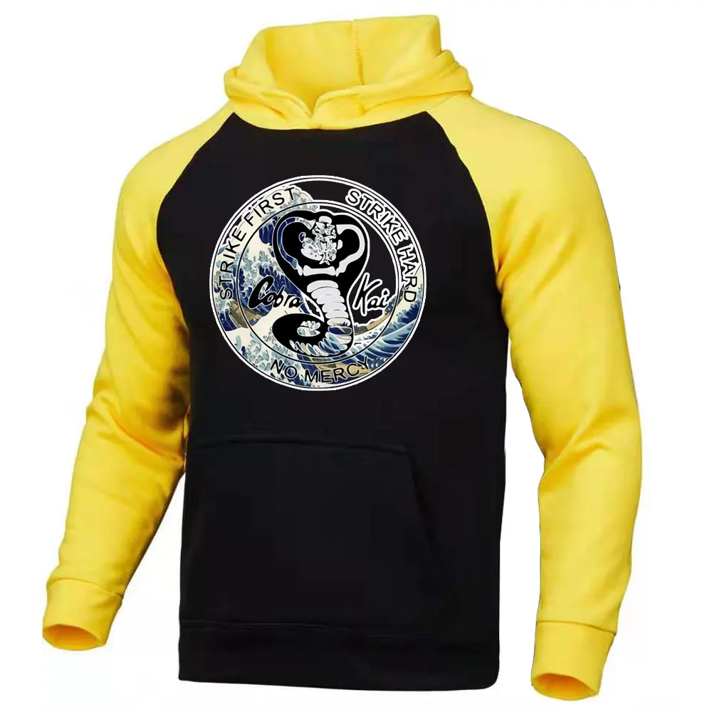 Men Hoodie Cobra Kai Printing Animal Pattern Streetwear Sportswear Pullover Clothes Loose Raglan Sweatshirt Hooded Hoodies
Men Hoodie Cobra Kai Printing Animal Pattern Streetwear Sportswear Pullover Clothes Loose Raglan Sweatshirt Hooded Hoodies