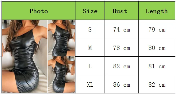 PU leather mini dress sling bodycon sexy streetwear 2019 autumn winter party clubwear clothes fashion
PU leather mini dress sling bodycon sexy streetwear 2019 autumn winter party clubwear clothes fashion