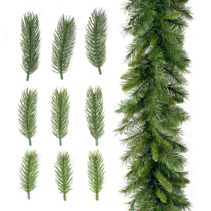 13 to 4cm Green Artificial Pine Branch Fake Plant Christmas Wreath Foral Garland Making Material Christmas Decorations for Home
13 to 4cm Green Artificial Pine Branch Fake Plant Christmas Wreath Foral Garland Making Material Christmas Decorations for Home