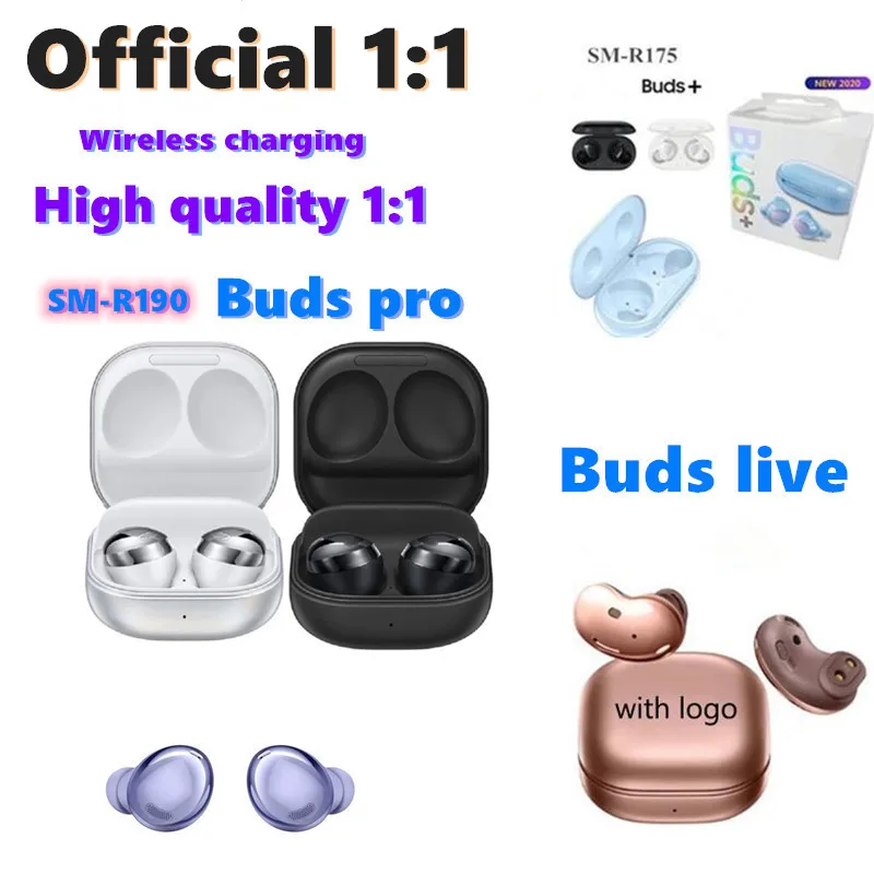 Official 1:1 copy Buds Pro/ BUDS+/BUDS Live Wireless bluetooth Headset Earphones with Wireless charging for iOS Android phones 
Official 1:1 copy Buds Pro/ BUDS+/BUDS Live Wireless bluetooth Headset Earphones with Wireless charging for iOS Android phones