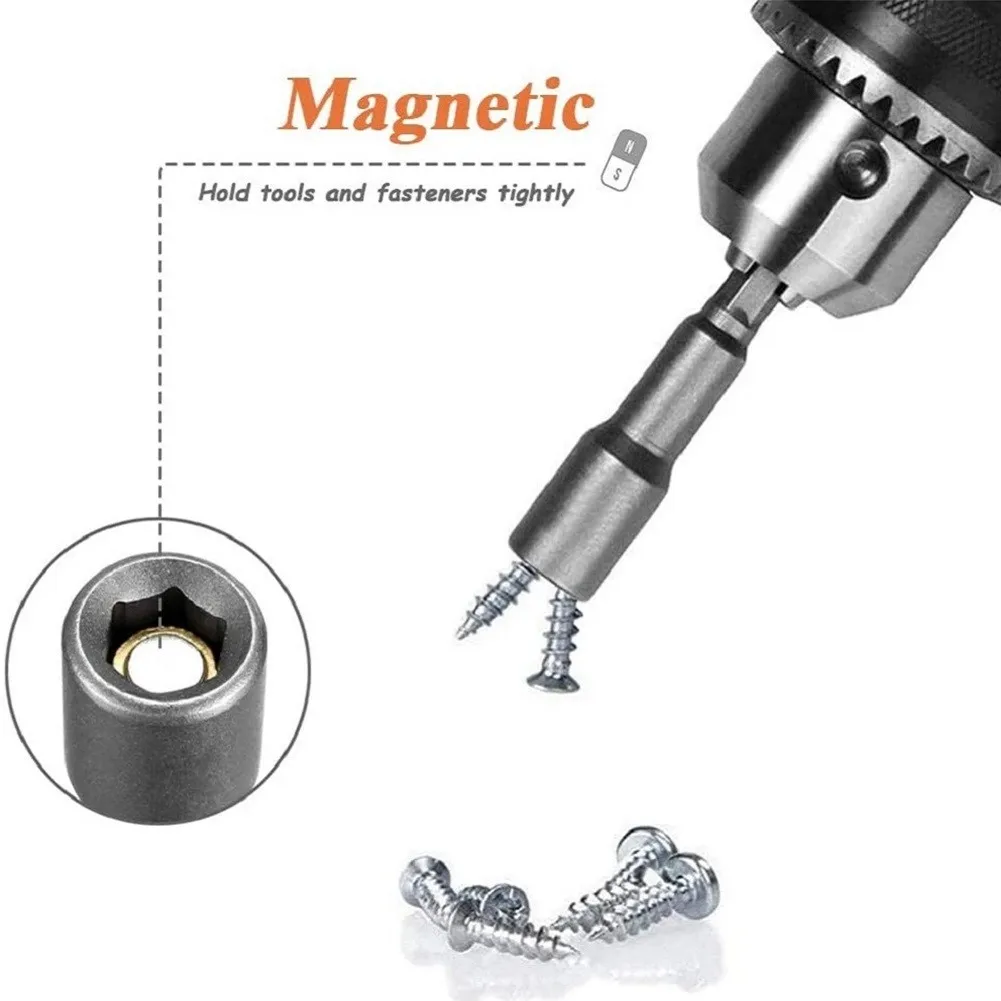 Socket Adapter Driver Socket Bit Set Hex Hex Socket Adapter Magnetic Nut With Magnetic 1/4inch 3pcs 6mm/8mm/10mm
Socket Adapter Driver Socket Bit Set Hex Hex Socket Adapter Magnetic Nut With Magnetic 1/4inch 3pcs 6mm/8mm/10mm