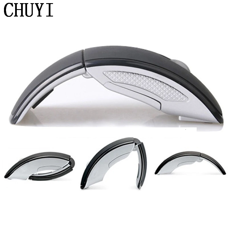 Wireless Arc Mouse 2.4G Computer Mause Foldable Folding Optical Mice with USB Receiver for Laptop PC Computer Desktop Office
Wireless Arc Mouse 2.4G Computer Mause Foldable Folding Optical Mice with USB Receiver for Laptop PC Computer Desktop Office