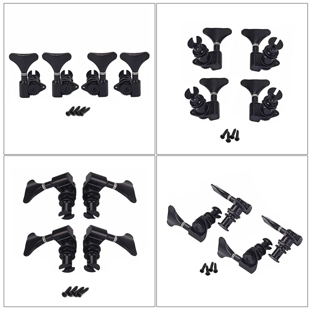 4pcs GC117 2L 2R Enclosed Ukulele Tuning Pegs Tuners Nickel Machine Head Furrules Mounting Screws Keys Set for Bass Ukulele
4pcs GC117 2L 2R Enclosed Ukulele Tuning Pegs Tuners Nickel Machine Head Furrules Mounting Screws Keys Set for Bass Ukulele