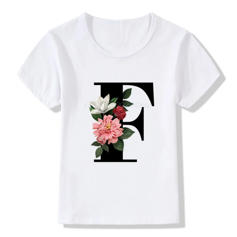 Летняя новая футболка унисекс модные футболки с алфавитом для девочек в стиле