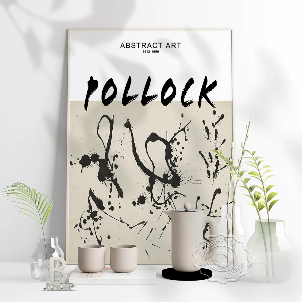 Citon Jackson Pollock《Untitled.4》Retro Poster, World Famous Artwork Canvas Abstract Art Prints, Pollock Modern Wall Home Decor
Citon Jackson Pollock《Untitled.4》Retro Poster, World Famous Artwork Canvas Abstract Art Prints, Pollock Modern Wall Home Decor