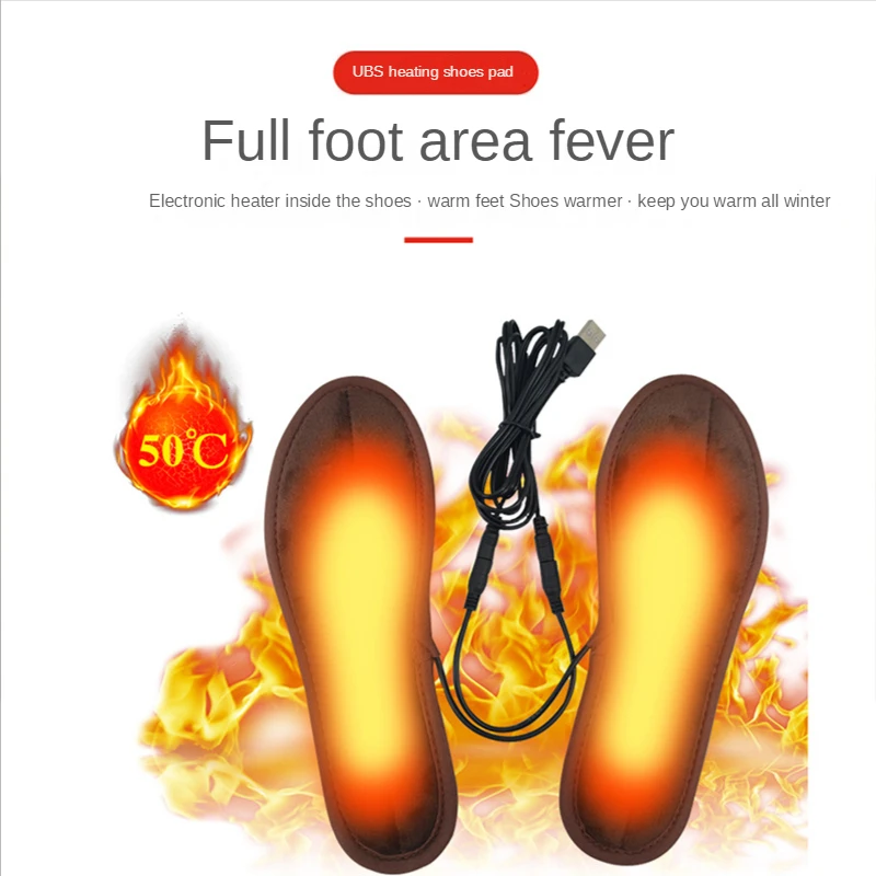 USB Heated Shoe Insoles Feet Warm Sock Pad Mat Electrically Heating Insoles Washable Warm Thermal Insoles Unisex
USB Heated Shoe Insoles Feet Warm Sock Pad Mat Electrically Heating Insoles Washable Warm Thermal Insoles Unisex