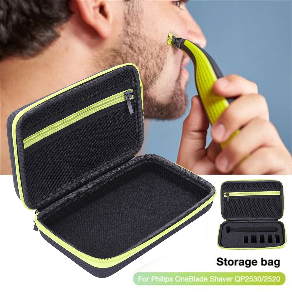 EVA Black +Green Storage Bag Used For Shaver Razor Holder Philips One Blade Electric Shaver Zipper Shockproof Bag
EVA Black +Green Storage Bag Used For Shaver Razor Holder Philips One Blade Electric Shaver Zipper Shockproof Bag