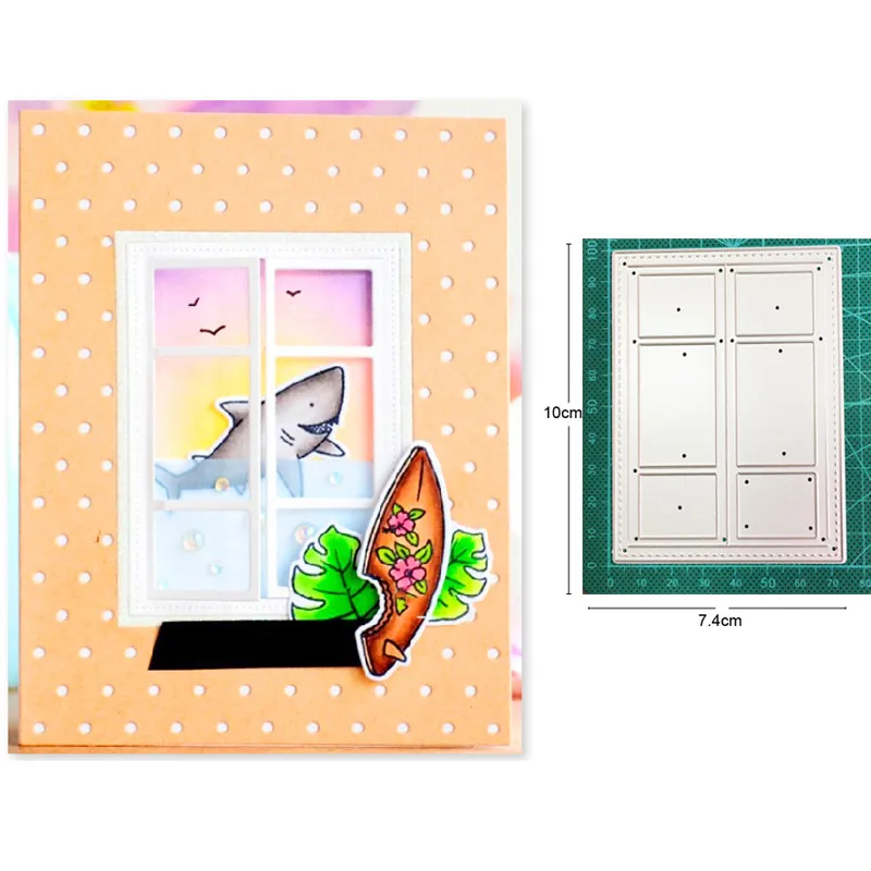 Window Frame Metal Cutting Dies Stencils dies for DIY Scrapbooking dies Decoration Album Paper Craft dies Embossing Dies Cuts
Window Frame Metal Cutting Dies Stencils dies for DIY Scrapbooking dies Decoration Album Paper Craft dies Embossing Dies Cuts