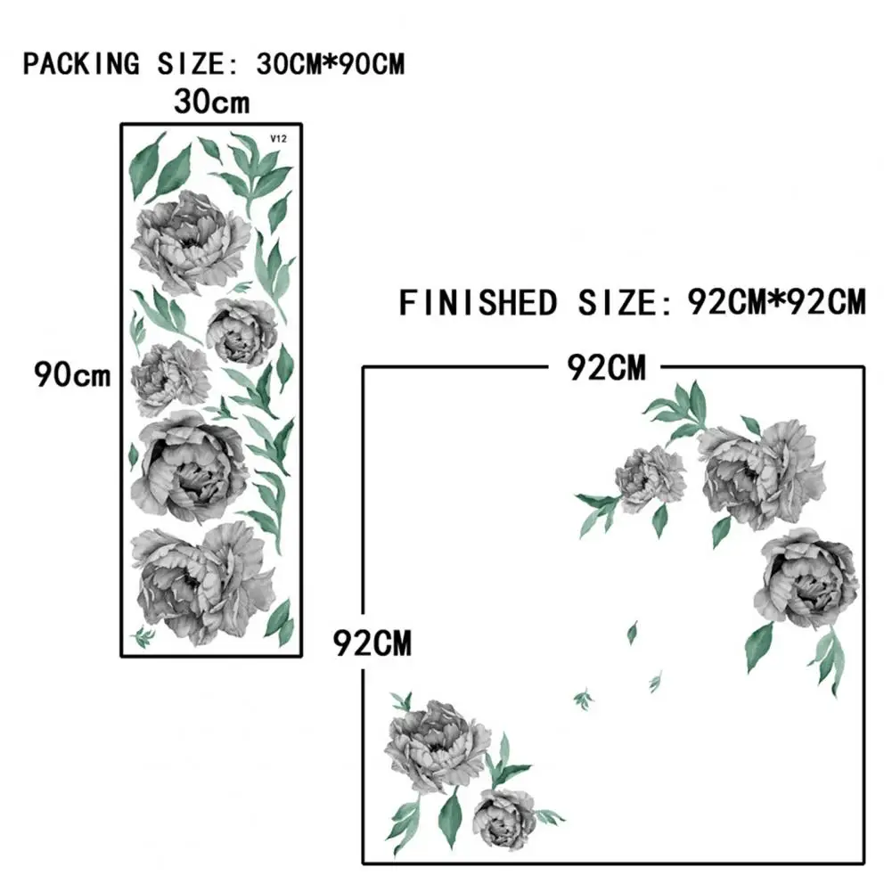 HOT SALESDIY Peony Rose Flower Wall Sticker Household Background Decal Art Decoration
HOT SALESDIY Peony Rose Flower Wall Sticker Household Background Decal Art Decoration