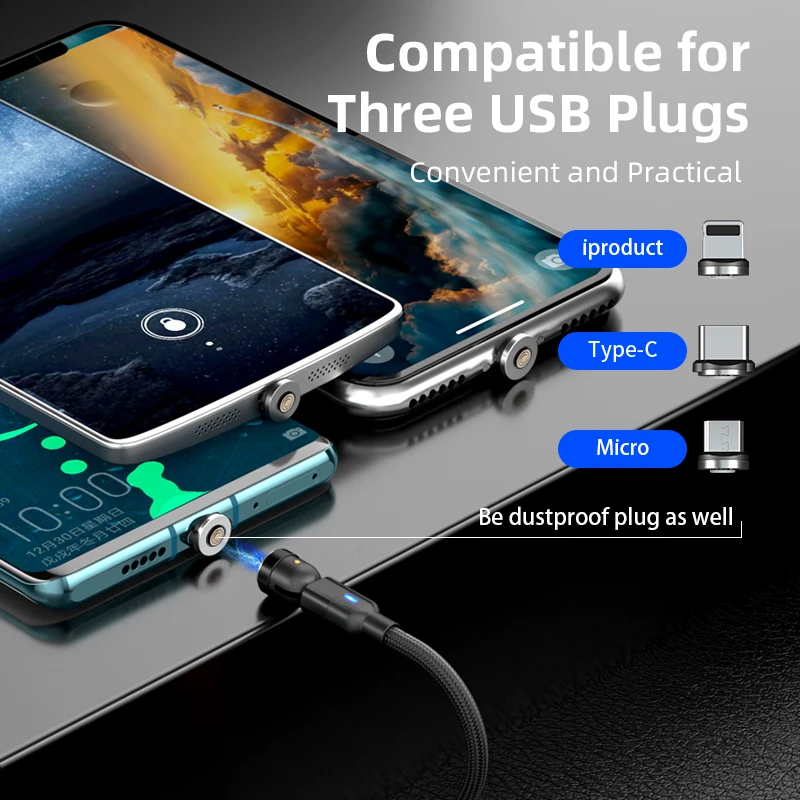 AUFU 3A Fast Charging Magnetic Charging Cable Type C USB Cable For Samsung S10 Xiaomi Redmi Mobile Phone Charger USB C Cord
AUFU 3A Fast Charging Magnetic Charging Cable Type C USB Cable For Samsung S10 Xiaomi Redmi Mobile Phone Charger USB C Cord