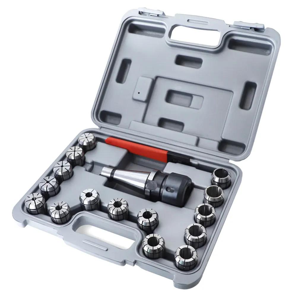 17PCS Collet Chuck Holder ER32 CNC Milling Workholding Engraving Collet Set NT40 for Drilling Machine aper Holder Dropshiping
17PCS Collet Chuck Holder ER32 CNC Milling Workholding Engraving Collet Set NT40 for Drilling Machine aper Holder Dropshiping