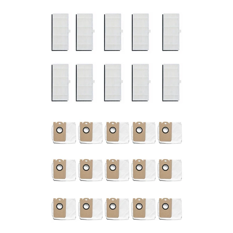 10 High Efficiency Filters + 15 Leak Proof Dust Bags are Suitable for Proscenic M8 Pro Vacuum Sweeping Robot
10 High Efficiency Filters + 15 Leak Proof Dust Bags are Suitable for Proscenic M8 Pro Vacuum Sweeping Robot