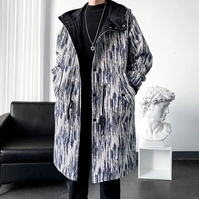 New Winter Long Style Warm Jacket Men Thick Casual Printed Streetwear Men Parka Hombre Hooded Men's Overalls Outwear
New Winter Long Style Warm Jacket Men Thick Casual Printed Streetwear Men Parka Hombre Hooded Men's Overalls Outwear