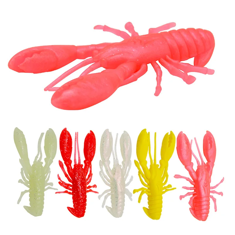 Simulation Lobster Fishing Lure Hollow Special Shaped Shrimp Soft Bait 9cm Worm Artificial Lures Lot 5 Pieces Sale
Simulation Lobster Fishing Lure Hollow Special Shaped Shrimp Soft Bait 9cm Worm Artificial Lures Lot 5 Pieces Sale