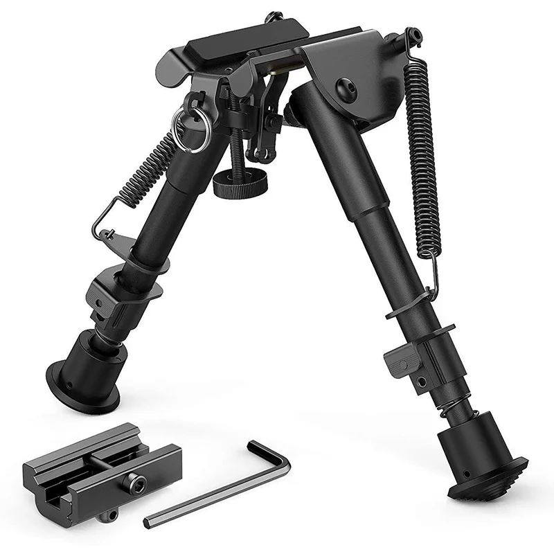 Bipod для винтовки 6-9 дюймов, с поворотом на 360 градусов 
Bipod для винтовки 6-9 дюймов, с поворотом на 360 градусов