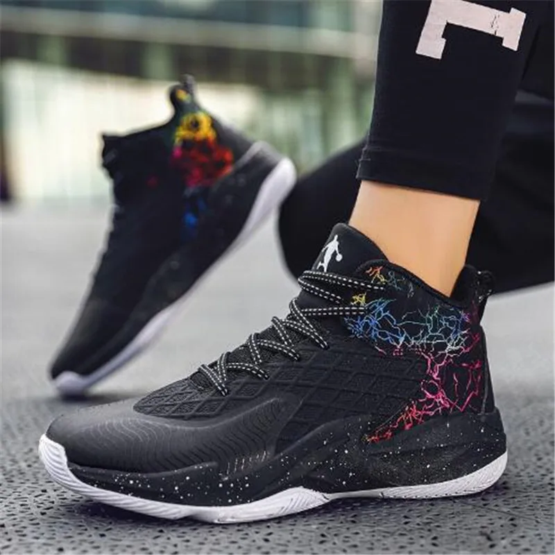Men Basketball Shoes Lovers Basketball Sneakers Mens Gym Shoes Breathable Comfortable Designer Shoe Sports Outdoor Jogging Shoes
Men Basketball Shoes Lovers Basketball Sneakers Mens Gym Shoes Breathable Comfortable Designer Shoe Sports Outdoor Jogging Shoes