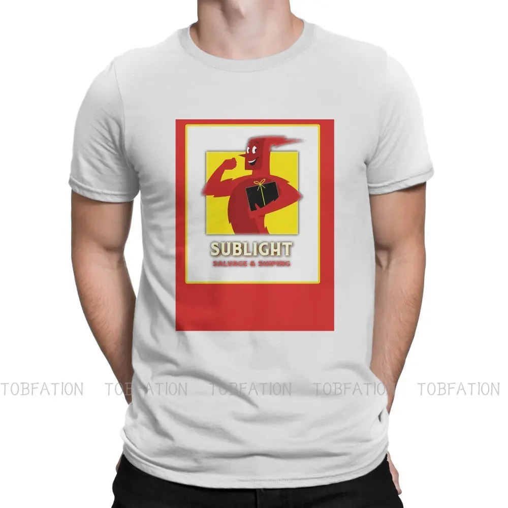 The Outer Worlds Original TShirts Sublight Salvage Shipping Print Men's T Shirt Funny Tops 6XL
The Outer Worlds Original TShirts Sublight Salvage Shipping Print Men's T Shirt Funny Tops 6XL