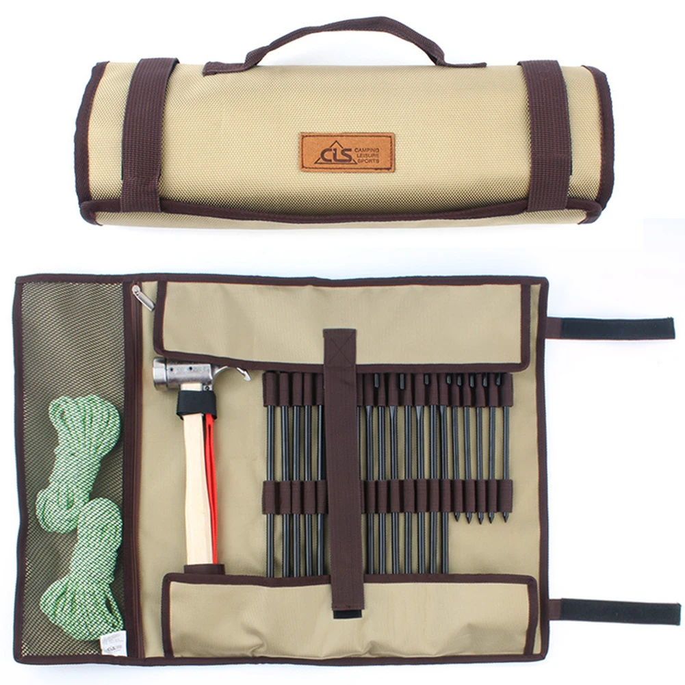 Outdoor Camping Kit, Tent Nail, Wind Rope, Hammer Storage Bag, Outdoor Camping Supplies Accessory Kit Two-color Optional
Outdoor Camping Kit, Tent Nail, Wind Rope, Hammer Storage Bag, Outdoor Camping Supplies Accessory Kit Two-color Optional