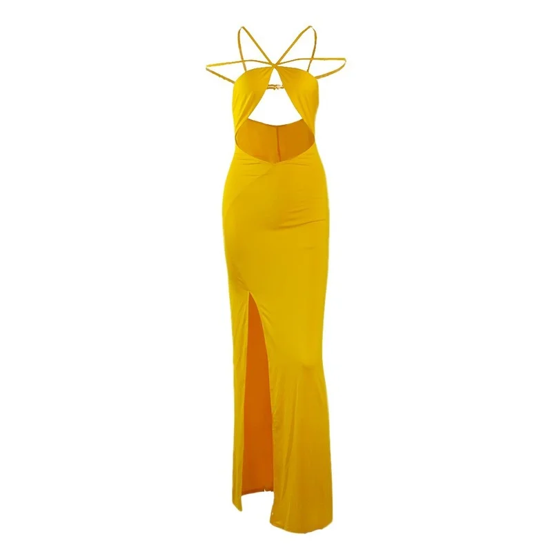QWEEK Women's Summer Long Dress 2021 Cut Out Sexy Backless Hollow Out Split Slip Dresses Ladies Party Club Outfits for Women
QWEEK Women's Summer Long Dress 2021 Cut Out Sexy Backless Hollow Out Split Slip Dresses Ladies Party Club Outfits for Women