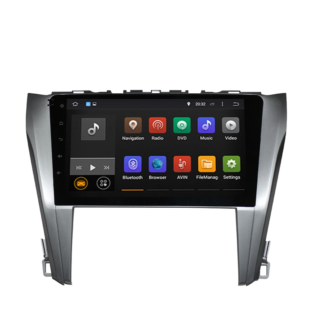 Автомобильный GPS-навигатор на Android 10 0 для Toyota Camry 2015 2016 2017 2018 2021 Восьмиядерный