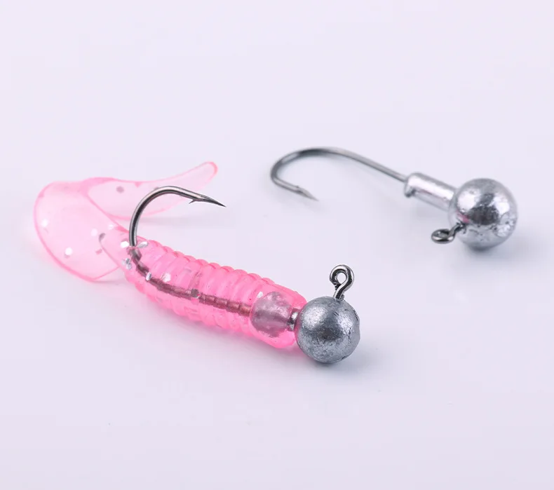 2-10pcs/lot 1.8g-14g crank Jig lead head hook Hook tip of olecranon for fishing soft lure bait worm Fishing Tackle Accessories
2-10pcs/lot 1.8g-14g crank Jig lead head hook Hook tip of olecranon for fishing soft lure bait worm Fishing Tackle Accessories