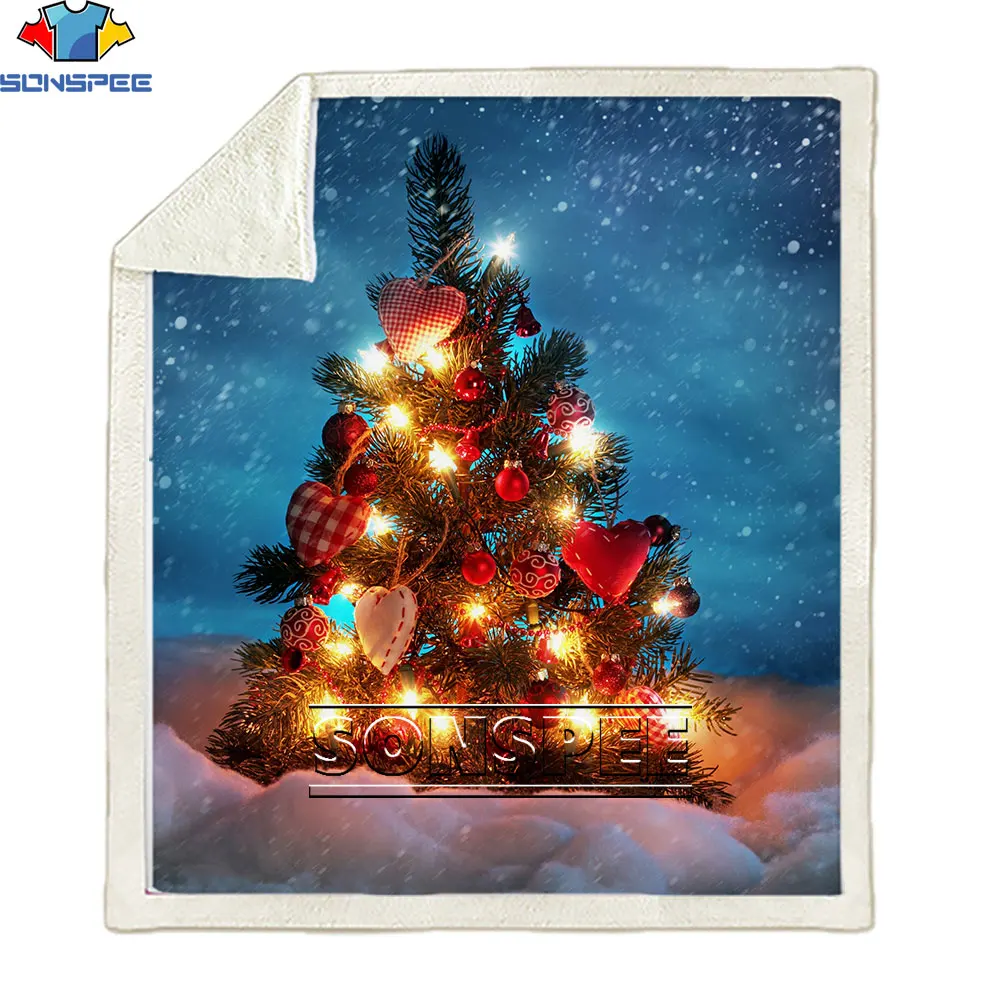 SONSPEE 3D Printing Christmas Style Christmas Tree Plush Fleece Blanket Adult Fashion Quilts Home Office Washable Duvet Casual
SONSPEE 3D Printing Christmas Style Christmas Tree Plush Fleece Blanket Adult Fashion Quilts Home Office Washable Duvet Casual