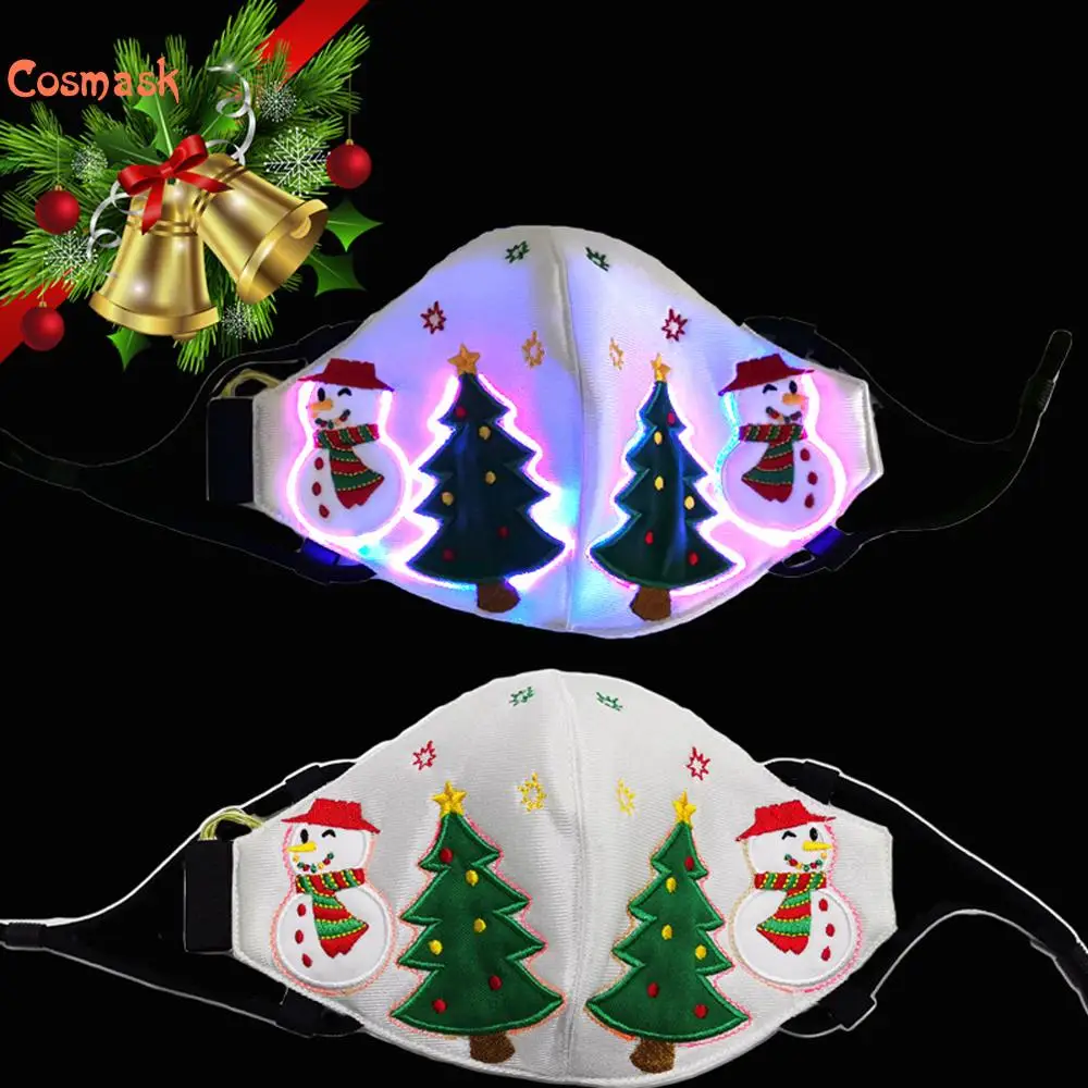 Cosmask New 2021 Christmas Glowing Masks Halloween Masks Led Glowing Christmas Masks
Cosmask New 2021 Christmas Glowing Masks Halloween Masks Led Glowing Christmas Masks