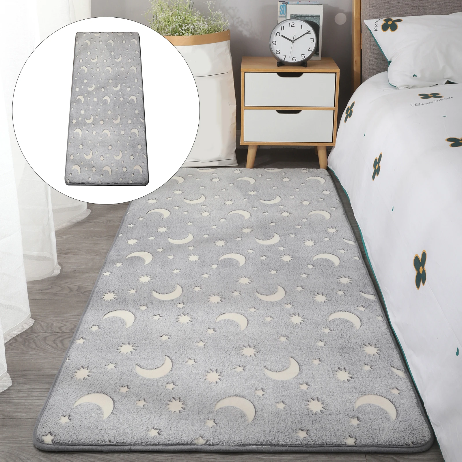 Floor Carpet Luminous Plush Rug Carpets Decoration Sofa Velvet Mat 
Floor Carpet Luminous Plush Rug Carpets Decoration Sofa Velvet Mat