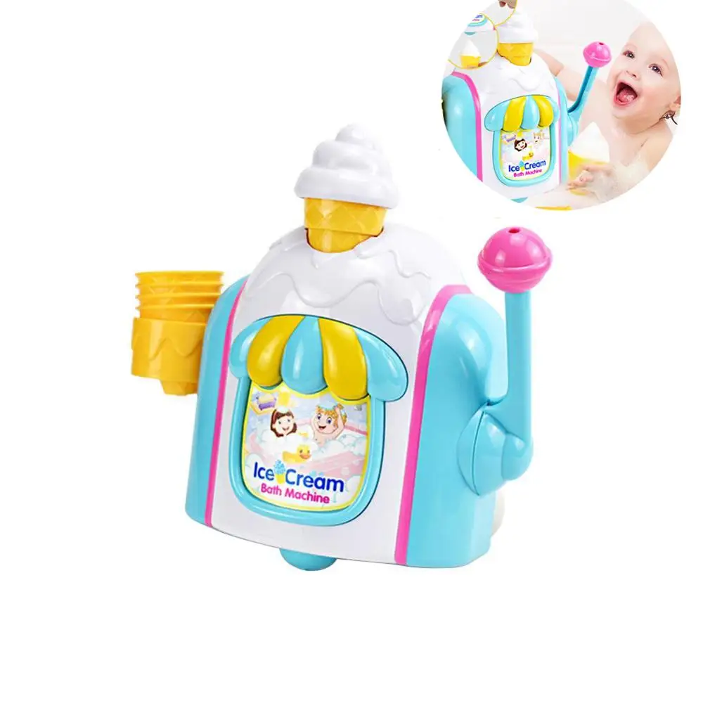 Baby Ice Cream Bubble DIY Machine Toy for Children Bathroom Summer New Year Gift Bath Activities Girl Boy Foam Maker Shower Game
Baby Ice Cream Bubble DIY Machine Toy for Children Bathroom Summer New Year Gift Bath Activities Girl Boy Foam Maker Shower Game