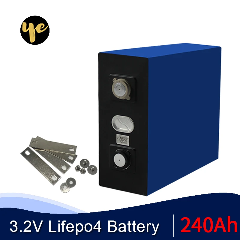16 шт. 3 2 V lifepo4 батарея 240AH набор литий железо фосфатных аккумуляторов diy 48V240AH 24V480AH
