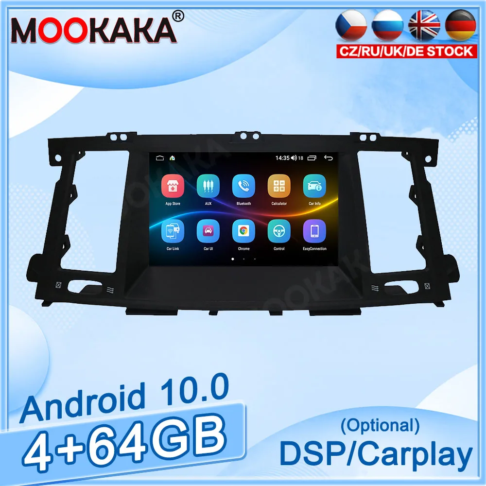 4+64GB Android10.0 For Nissan Patrol SE Car GPS Navigation Auto Radio Stereo Video Multimedia Player Carplay HeadUnit Tesla
4+64GB Android10.0 For Nissan Patrol SE Car GPS Navigation Auto Radio Stereo Video Multimedia Player Carplay HeadUnit Tesla