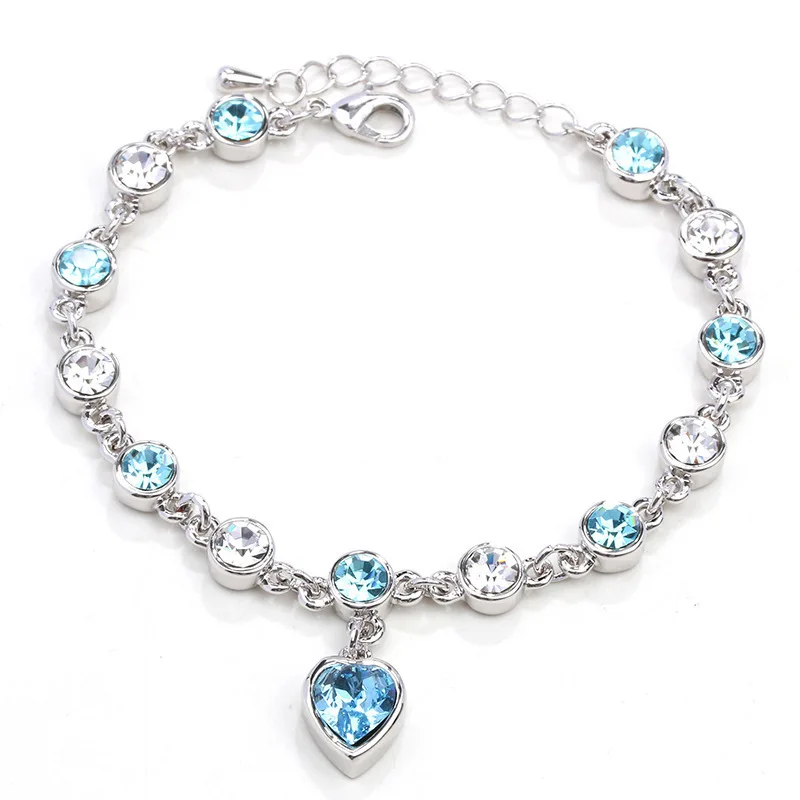 Beautiful Elegant Bracelet Bangle For Women Lady Fashion Bracelets Crystal charm Women Link Chain Jewelry Bangles 16 Colors 2020
Beautiful Elegant Bracelet Bangle For Women Lady Fashion Bracelets Crystal charm Women Link Chain Jewelry Bangles 16 Colors 2020