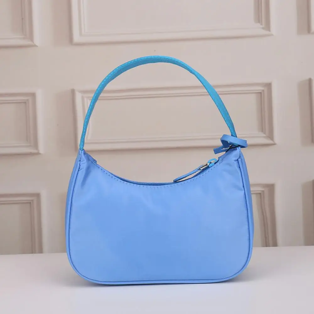 2021 Luxury Design Women Hobo Pleated Bag Candy Color Half Moon Underarm Bag Nylon Hobo Shoulder Bag Flap Purses Tote
2021 Luxury Design Women Hobo Pleated Bag Candy Color Half Moon Underarm Bag Nylon Hobo Shoulder Bag Flap Purses Tote