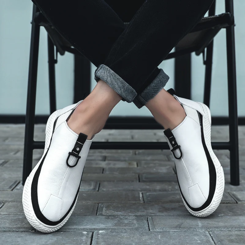Fashion Sneakers Leather Men's Shoes Solid Color Work Work Casual Shoes zapatos de hombretenis masculino adulto
Fashion Sneakers Leather Men's Shoes Solid Color Work Work Casual Shoes zapatos de hombretenis masculino adulto