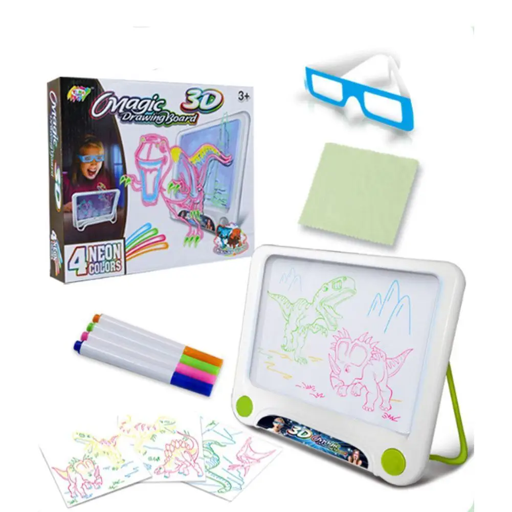 1PC Luminous Drawing Board Graffiti Doodle Drawing Tablet Magic Draw board With Light-Fun Fluorescent Pen Educational Toy
1PC Luminous Drawing Board Graffiti Doodle Drawing Tablet Magic Draw board With Light-Fun Fluorescent Pen Educational Toy