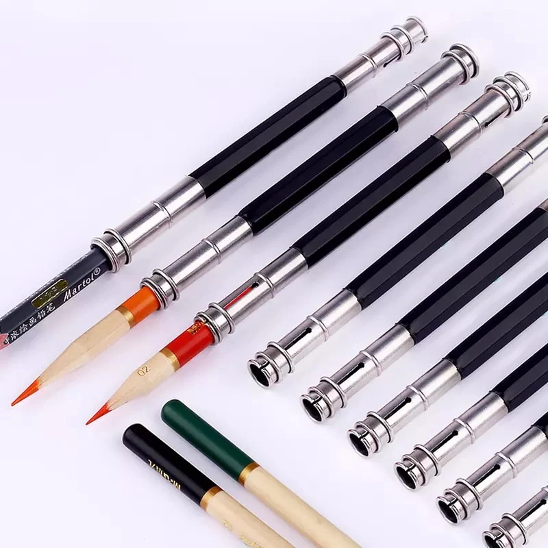 1 Pcs Adjustable Dual Head /Single Head Pencil Extender Holder Sketch School Office Painting Art Write Tool for Writing Gift
1 Pcs Adjustable Dual Head /Single Head Pencil Extender Holder Sketch School Office Painting Art Write Tool for Writing Gift