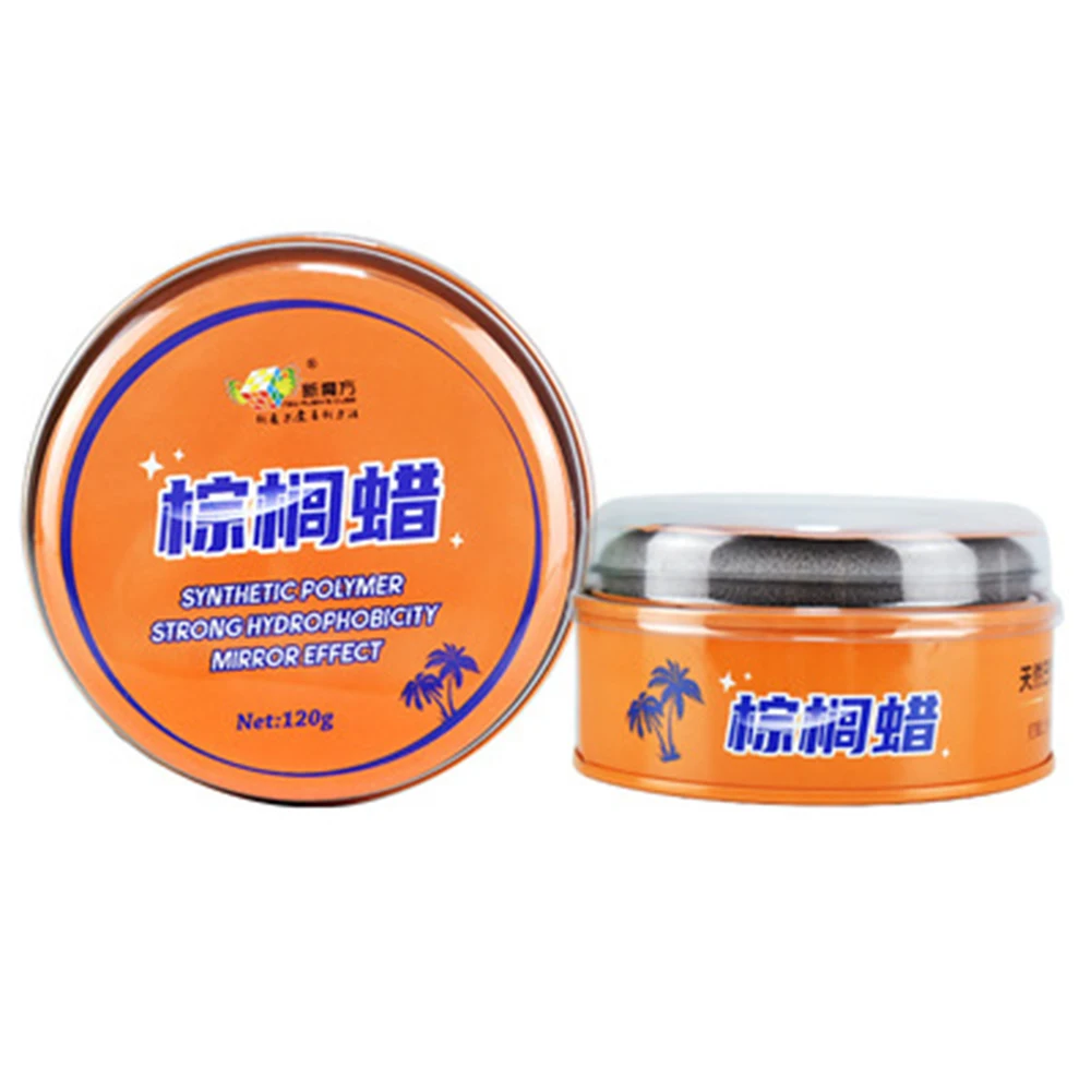 120ML Car Wax Pure Natural Carnauba Wax Car Care Beauty Waterproof Antifouling Hard Gloss Wax Layer Paint Finish Coating
120ML Car Wax Pure Natural Carnauba Wax Car Care Beauty Waterproof Antifouling Hard Gloss Wax Layer Paint Finish Coating