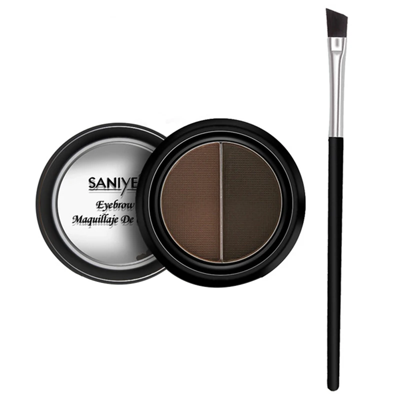 Lazy Two-Color Eyebrow Powder Cream Brush Waterproof Long Lasting Enhancers Smooth Powder Natural
Lazy Two-Color Eyebrow Powder Cream Brush Waterproof Long Lasting Enhancers Smooth Powder Natural