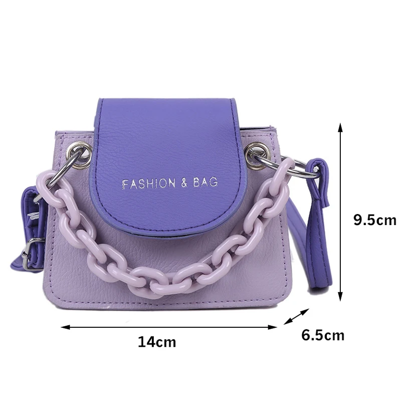 Mini Cute Crossbody Bags For Women With Acrylic Chain Girls Small Colorful Shoulder Travel Lipstick Bag High Quality Handbag
Mini Cute Crossbody Bags For Women With Acrylic Chain Girls Small Colorful Shoulder Travel Lipstick Bag High Quality Handbag