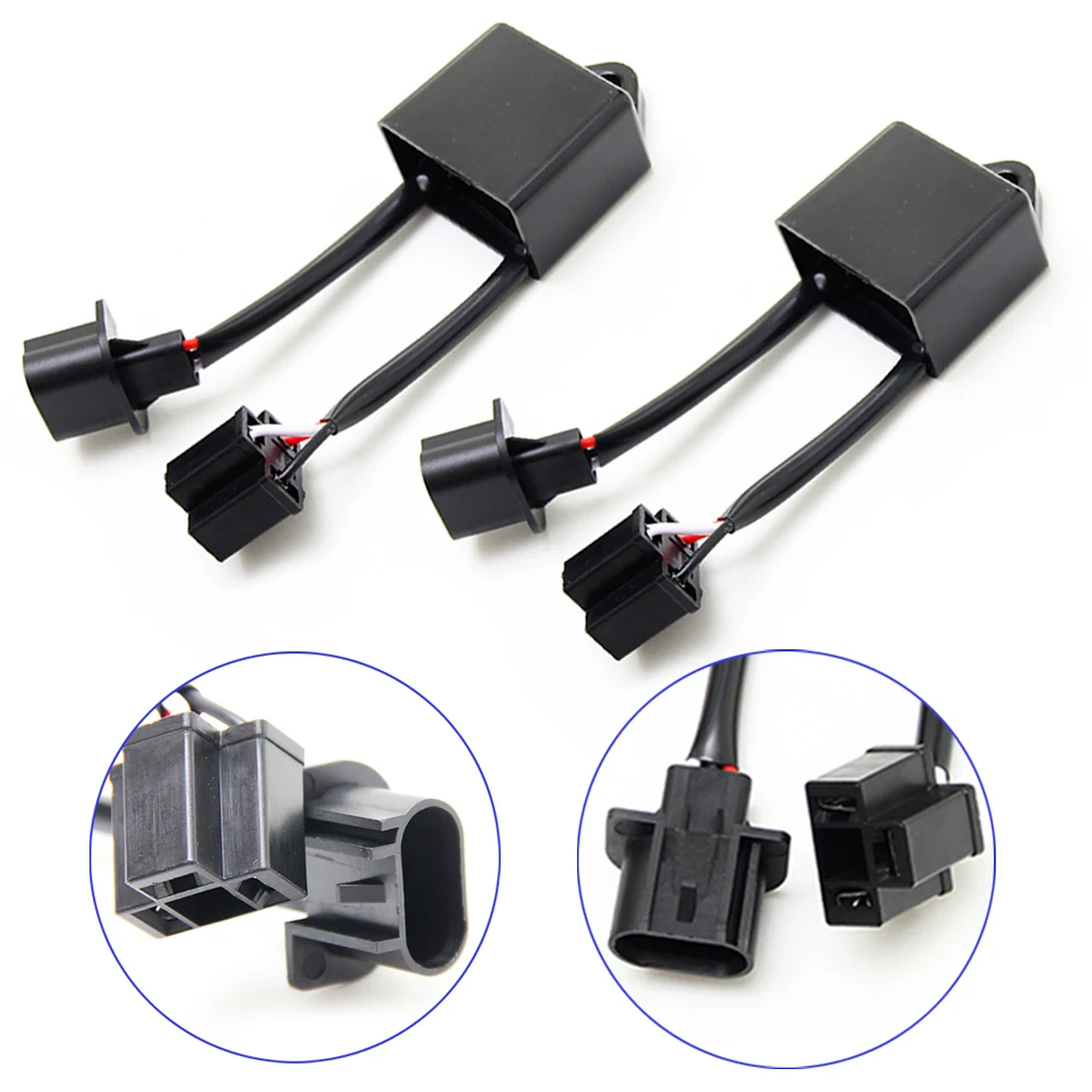 2PCS Anti-Flicker Decoder H4 To H13 Jeep Wrangler JK Anti-Flicker Decoders For Any 7" Round LED Car Headlight Decoder Adapter
2PCS Anti-Flicker Decoder H4 To H13 Jeep Wrangler JK Anti-Flicker Decoders For Any 7" Round LED Car Headlight Decoder Adapter