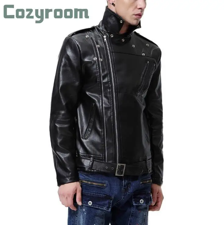 HOT Men 2021 autumn and winter new Coat Fashion Lapel diagonal zip motorcycle jacket men's Slim PU leather jacket outwear M-5XL
HOT Men 2021 autumn and winter new Coat Fashion Lapel diagonal zip motorcycle jacket men's Slim PU leather jacket outwear M-5XL