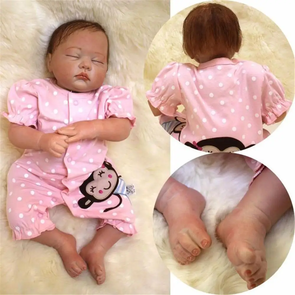NPK 22 Inch 55Cm Newborn Reborn Baby Soft Cloth Toddler Girl Reborn Dolls Body Simulation Baby B6D2
NPK 22 Inch 55Cm Newborn Reborn Baby Soft Cloth Toddler Girl Reborn Dolls Body Simulation Baby B6D2