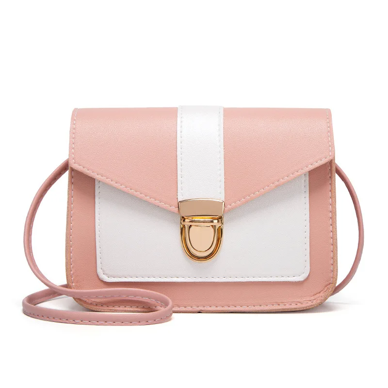 Spring Women Shoulder Bag 2020 New Trend Contrast Color Small Square Bag Fashion PU Messenger Bag Mobile Phone Bag
Spring Women Shoulder Bag 2020 New Trend Contrast Color Small Square Bag Fashion PU Messenger Bag Mobile Phone Bag