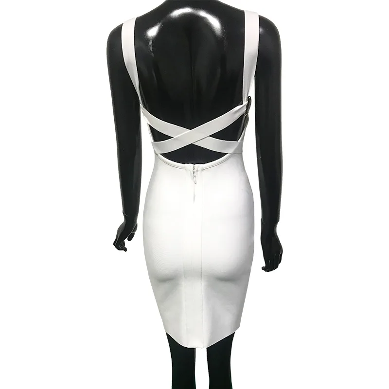 New Celebrity Robe Bandage Party Club Sexy Women Dresses White Sling Backless Sleeveless Evening Mini Daily Night Club vestidos
New Celebrity Robe Bandage Party Club Sexy Women Dresses White Sling Backless Sleeveless Evening Mini Daily Night Club vestidos