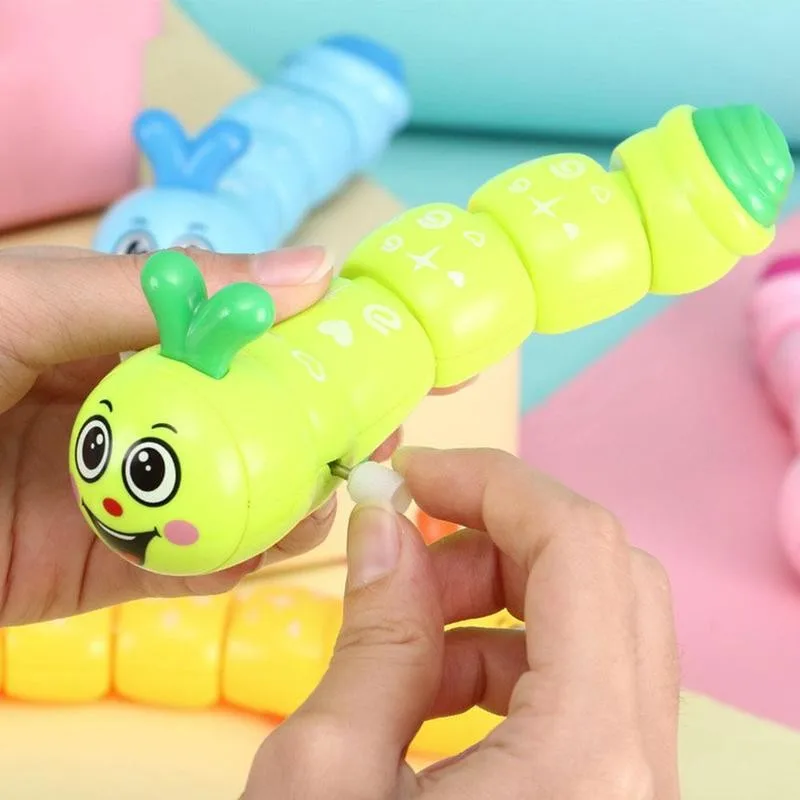 Plastic Clockwork Caterpillar Toy Cartoon Animals Wind Up Toys Clockwork Gift For Children Kids Birthday Gifts
Plastic Clockwork Caterpillar Toy Cartoon Animals Wind Up Toys Clockwork Gift For Children Kids Birthday Gifts