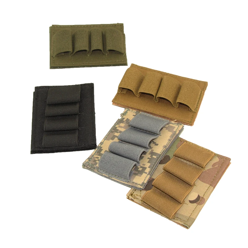 Tactical Hunting 4 Round Shotgun Shell 12 Gauge Ammo Carrier Holder Pouches Outdoor Airsoft Magazine Pouches Accessories Gear
Tactical Hunting 4 Round Shotgun Shell 12 Gauge Ammo Carrier Holder Pouches Outdoor Airsoft Magazine Pouches Accessories Gear