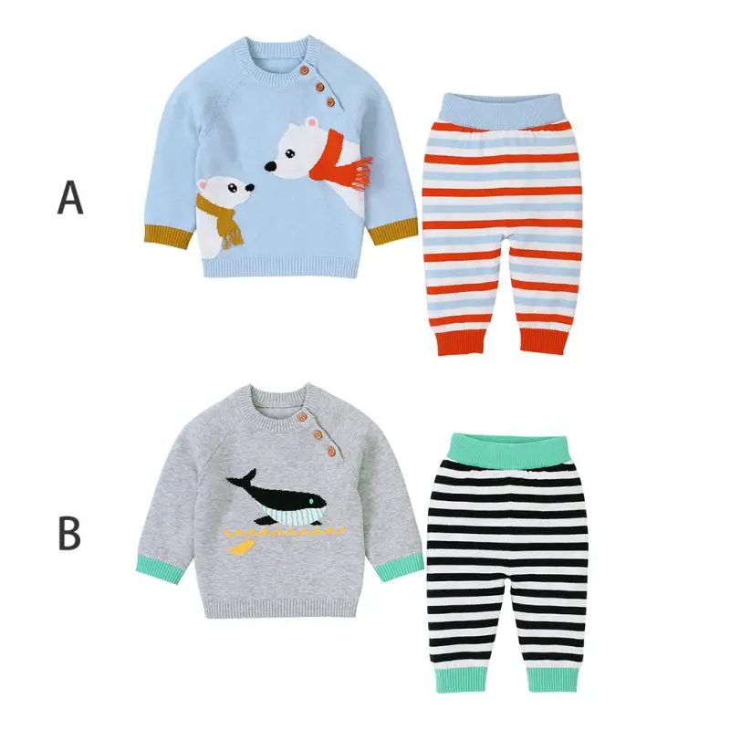 Knit Newborn Baby Girls Clothes 2019 Autumn Baby Boys Clothes T-shirt+Pants 2pcs Outfit Suit Infant Clothing Cartoon Baby Sets
Knit Newborn Baby Girls Clothes 2019 Autumn Baby Boys Clothes T-shirt+Pants 2pcs Outfit Suit Infant Clothing Cartoon Baby Sets