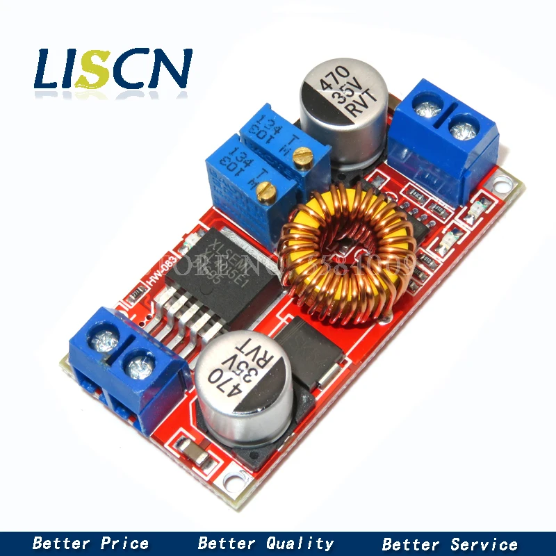 10PCS 5A DC to DC CC CV Lithium Battery Step down Charging Board Led Power Converter Lithium Charger Step Down Module XL4015
10PCS 5A DC to DC CC CV Lithium Battery Step down Charging Board Led Power Converter Lithium Charger Step Down Module XL4015
